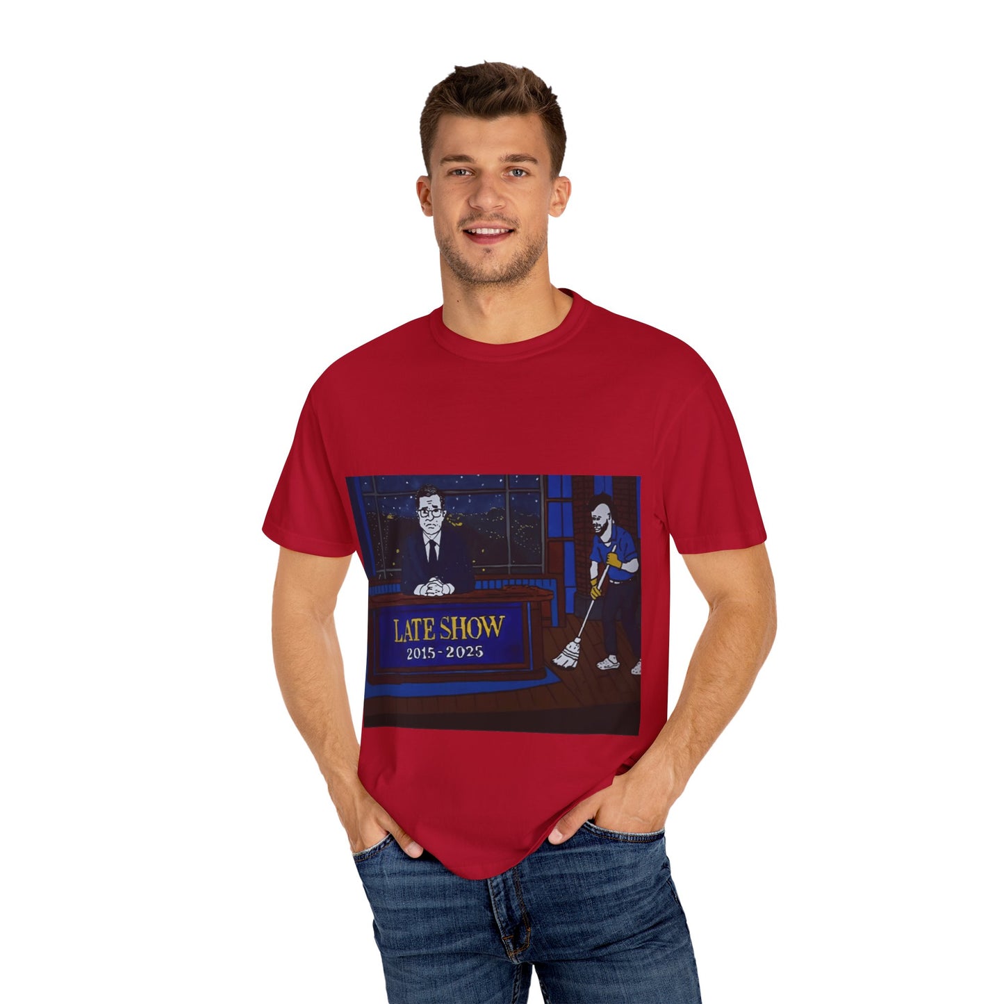 LATE NIGHT RIP Unisex Garment-Dyed T-shirt