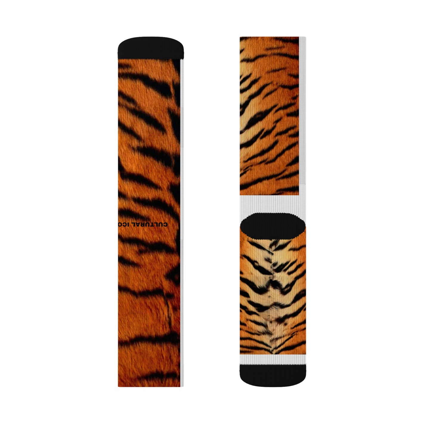 Cultural Icon Tiger Sublimation Socks