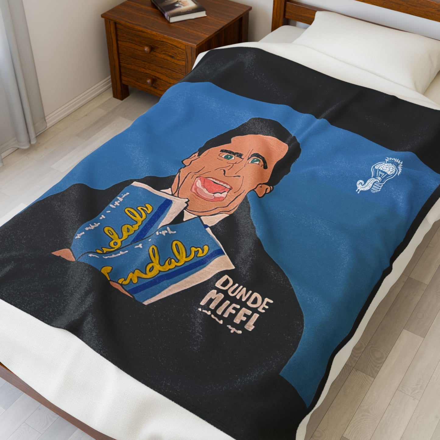 Sandals Mike Velveteen Plush Blanket