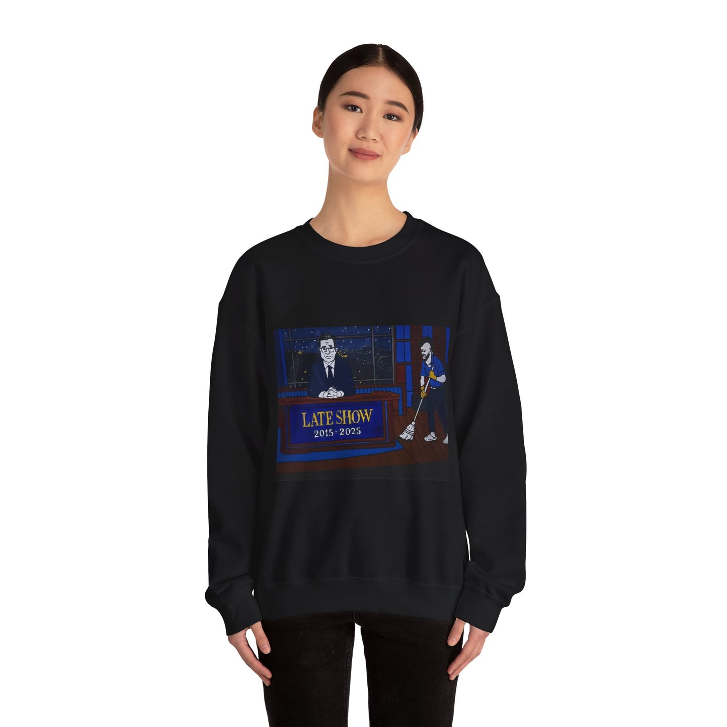 LATE SHOW RIP Unisex Heavy Blend™ Crewneck Sweatshirt