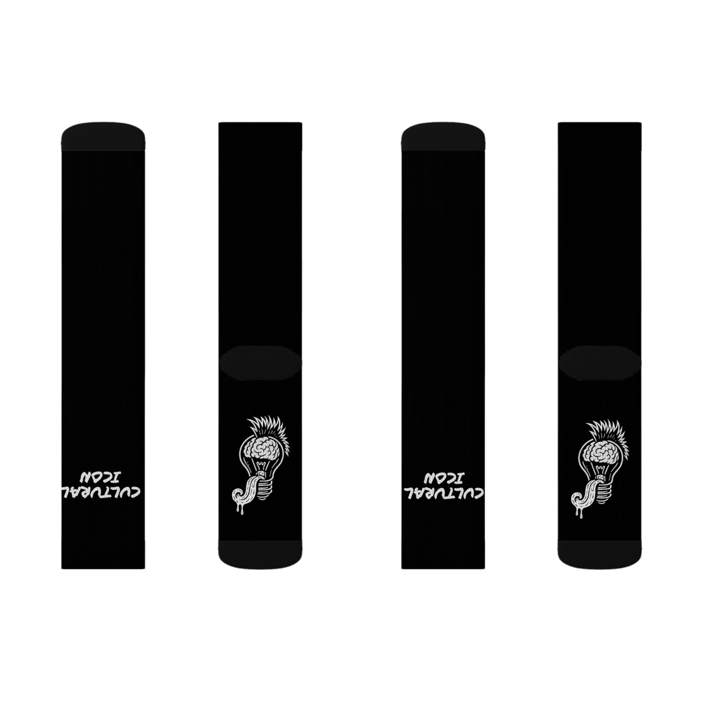 Black & White Cultural Icon socks