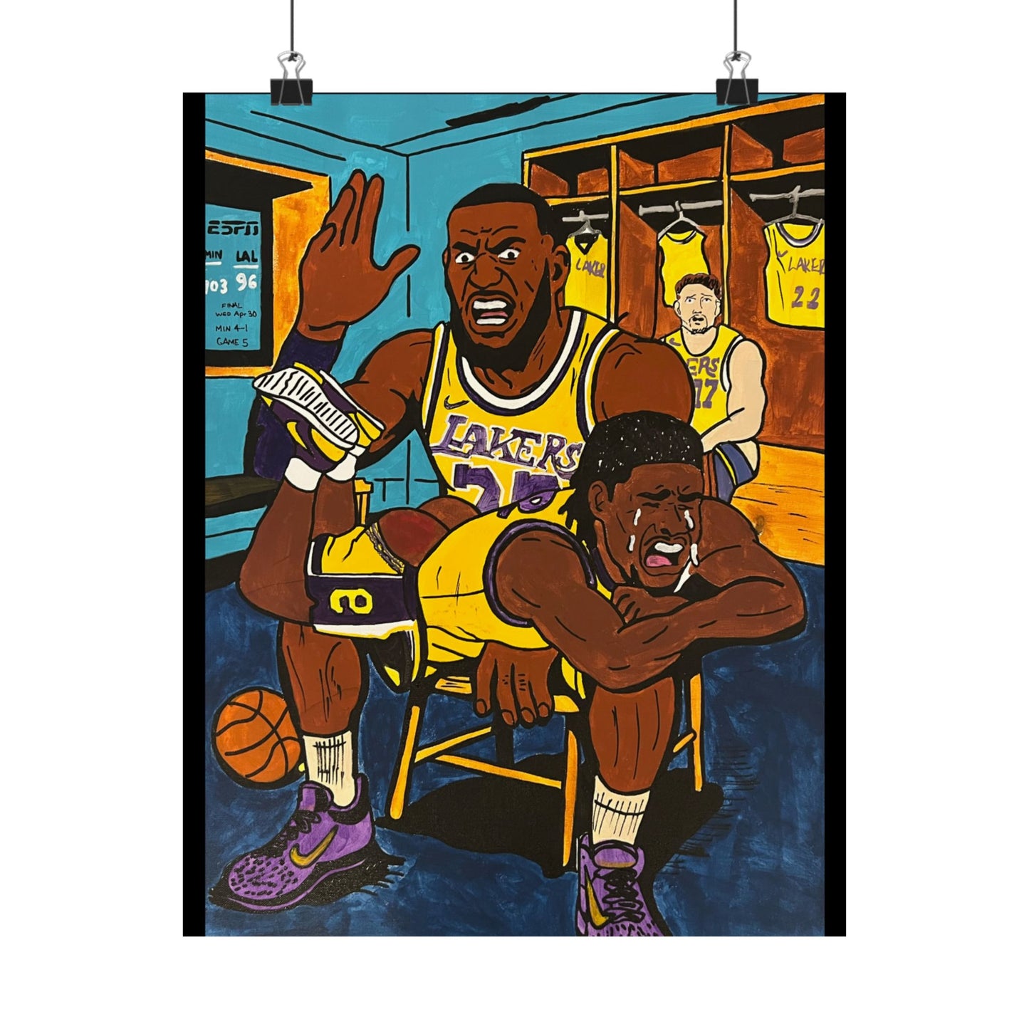 Blame Bronny Satin Posters (300gsm)