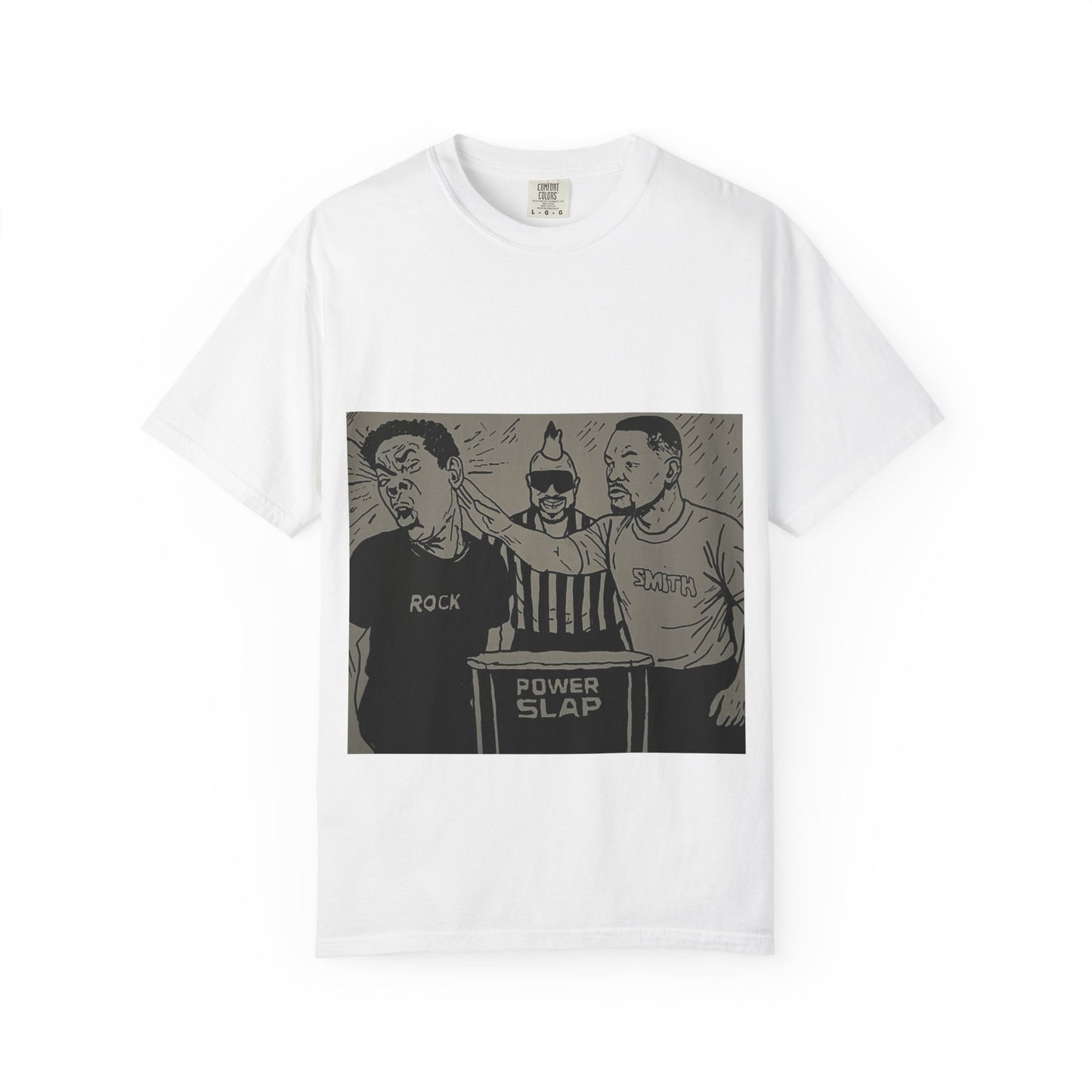 Power slap comp Unisex Garment-Dyed T-shirt