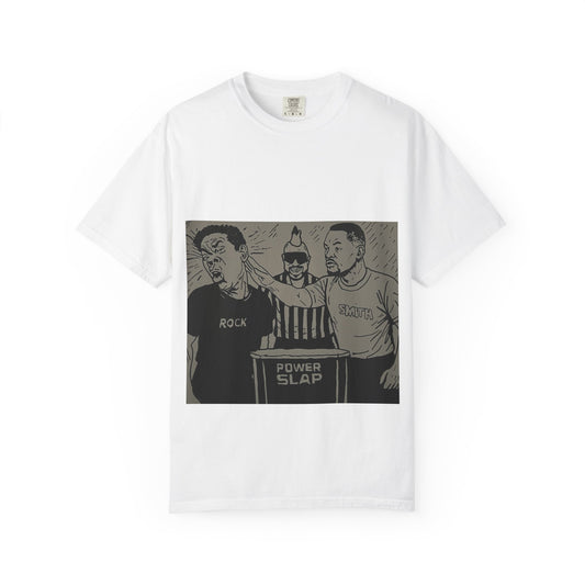 Power slap comp Unisex Garment-Dyed T-shirt