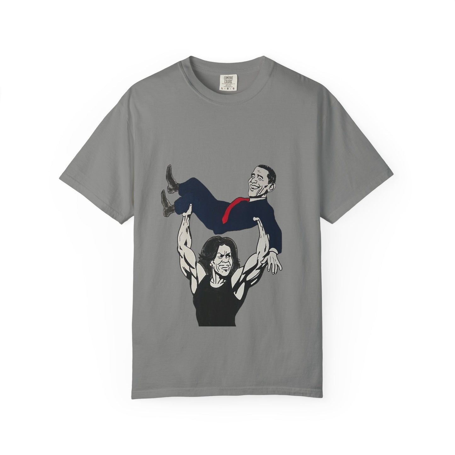 Michelle Uplifting Barack Unisex Garment-Dyed T-shirt