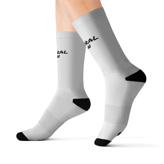 White Cultural Icon socks