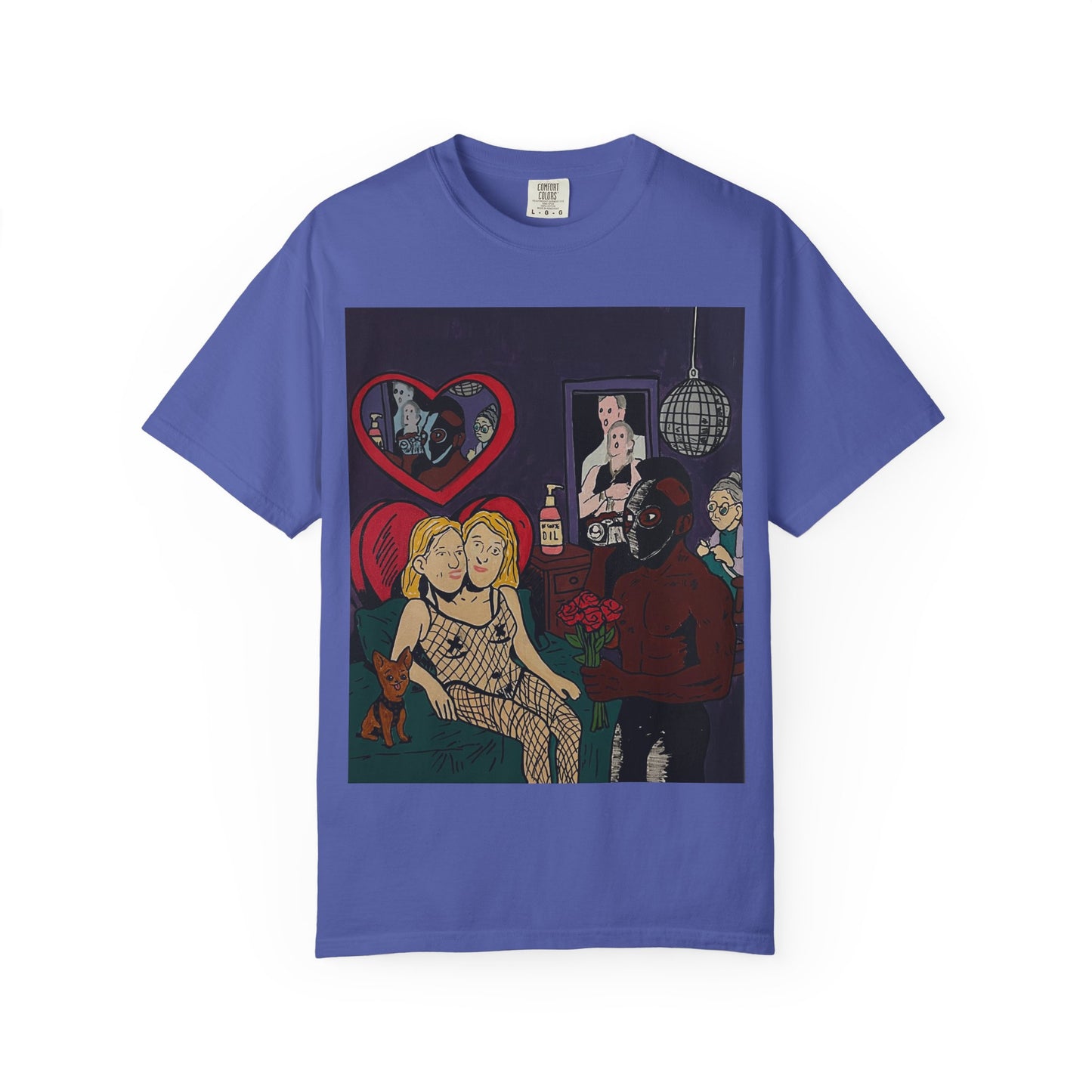 Siamese Freak off Unisex Garment-Dyed T-shirt