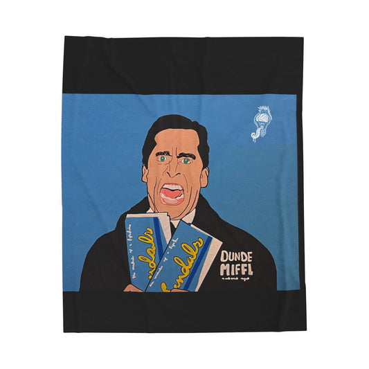 Sandals Mike Velveteen Plush Blanket