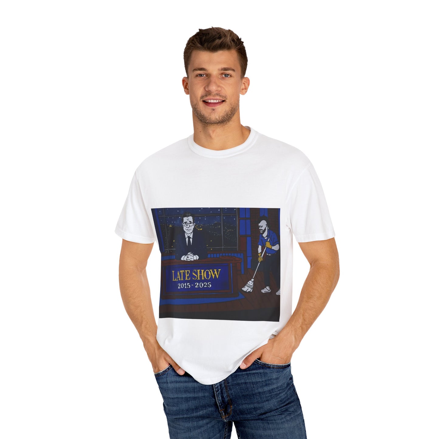 LATE NIGHT RIP Unisex Garment-Dyed T-shirt