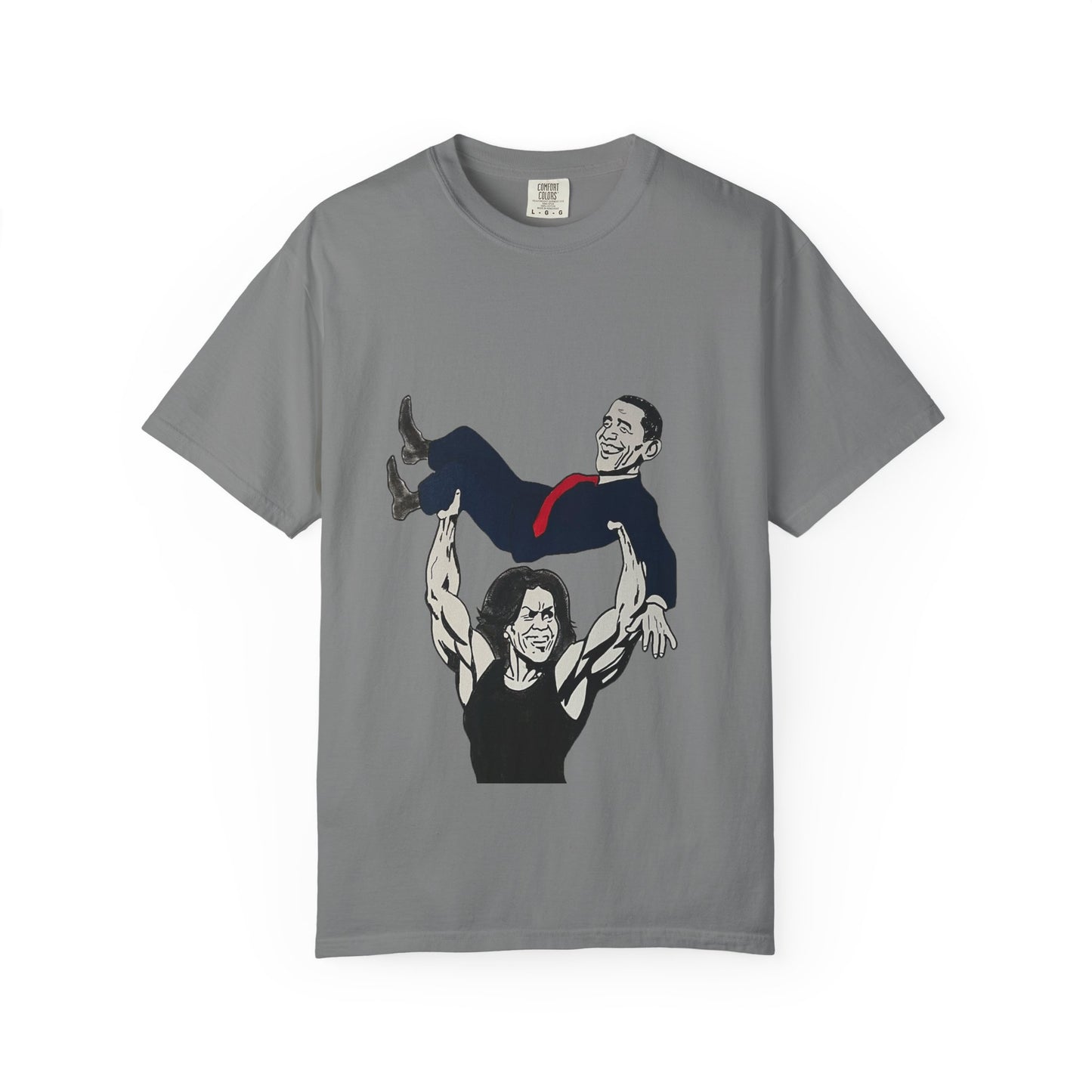 Michelle Uplifting Barack Unisex Garment-Dyed T-shirt