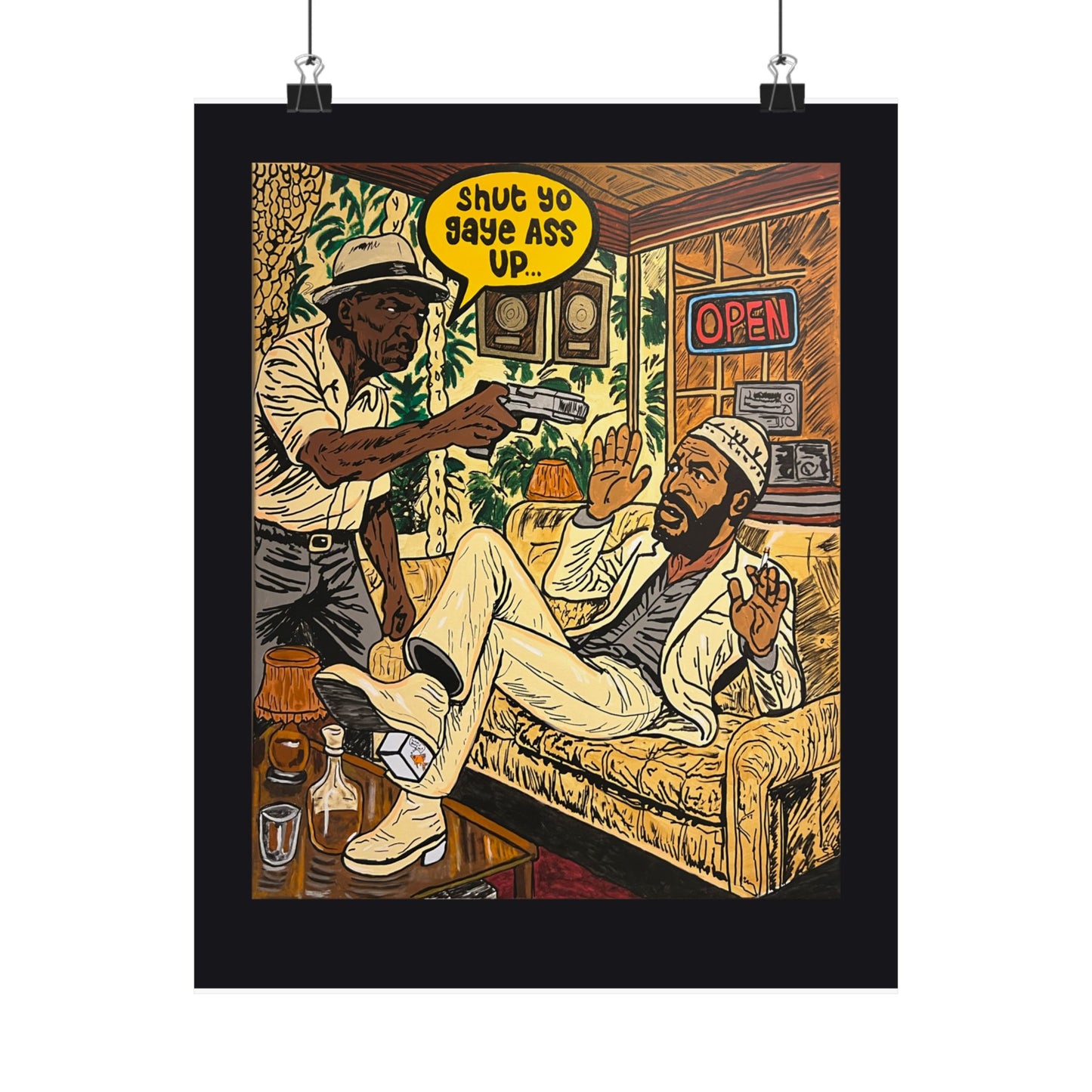 “What’s Going On?” Satin Posters (300gsm)