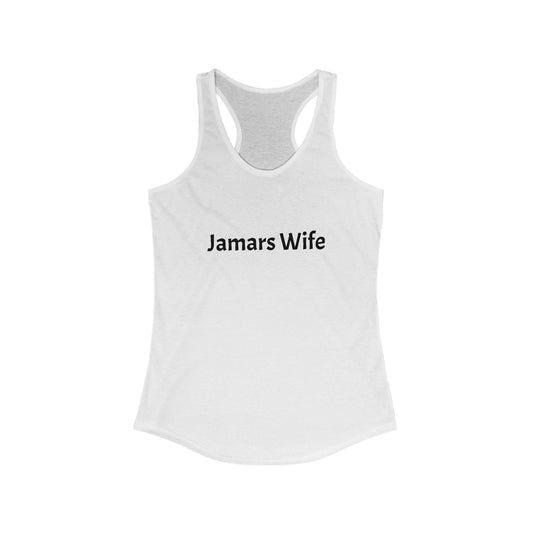 Wife Lover Women's Ideal Racerback Tank