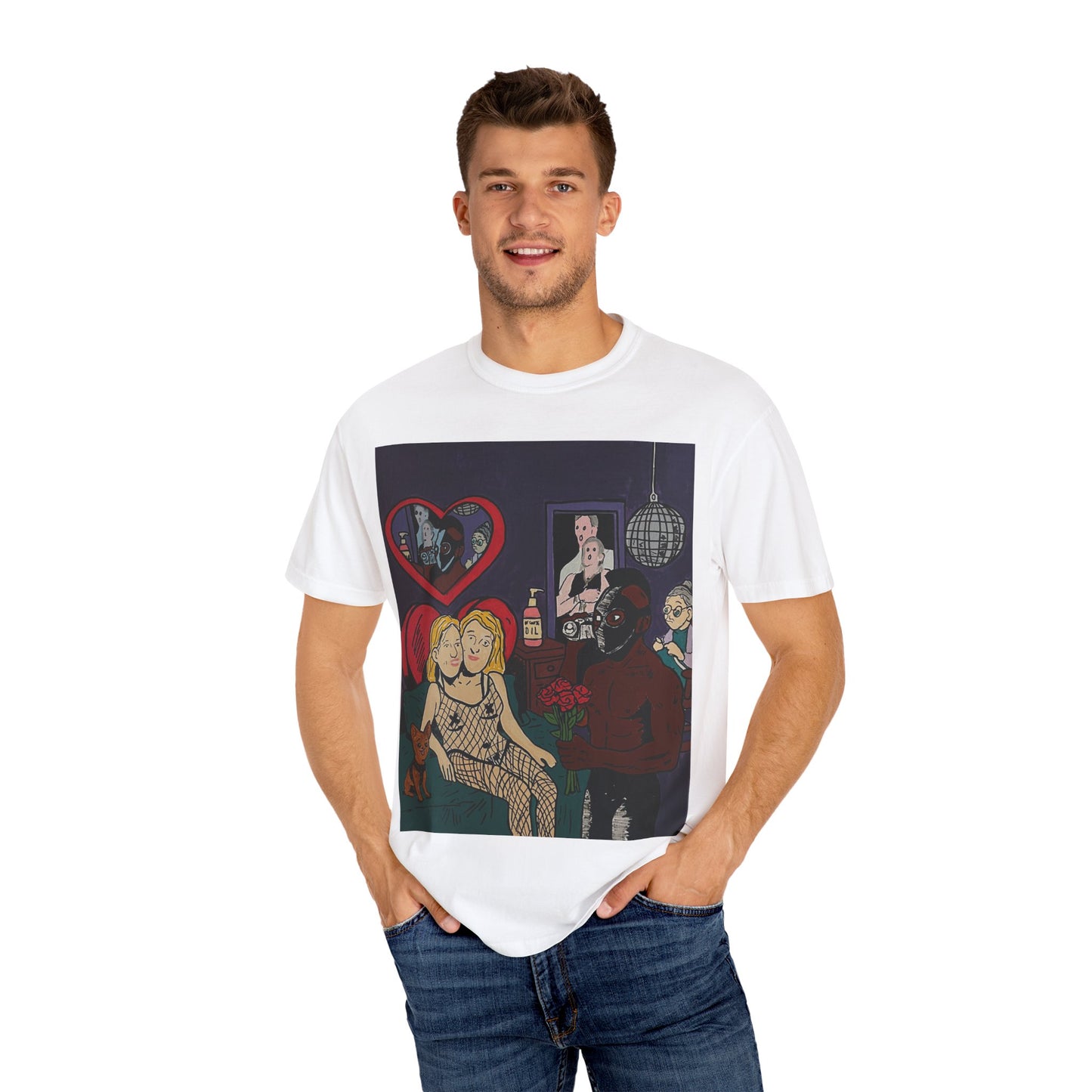 Siamese Freak off Unisex Garment-Dyed T-shirt