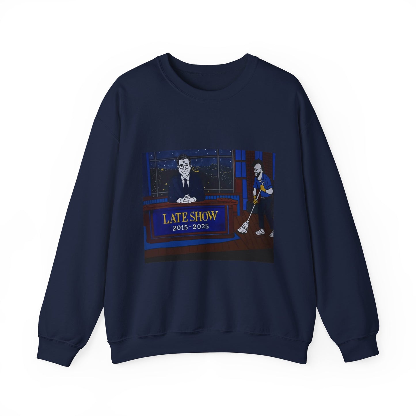 LATE SHOW RIP Unisex Heavy Blend™ Crewneck Sweatshirt
