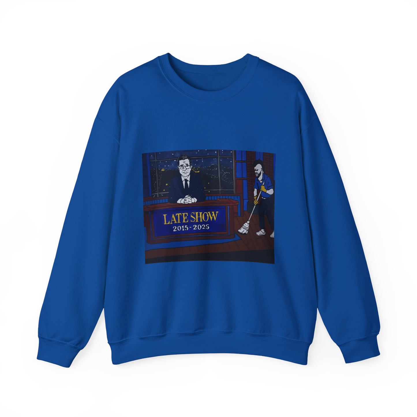 LATE SHOW RIP Unisex Heavy Blend™ Crewneck Sweatshirt