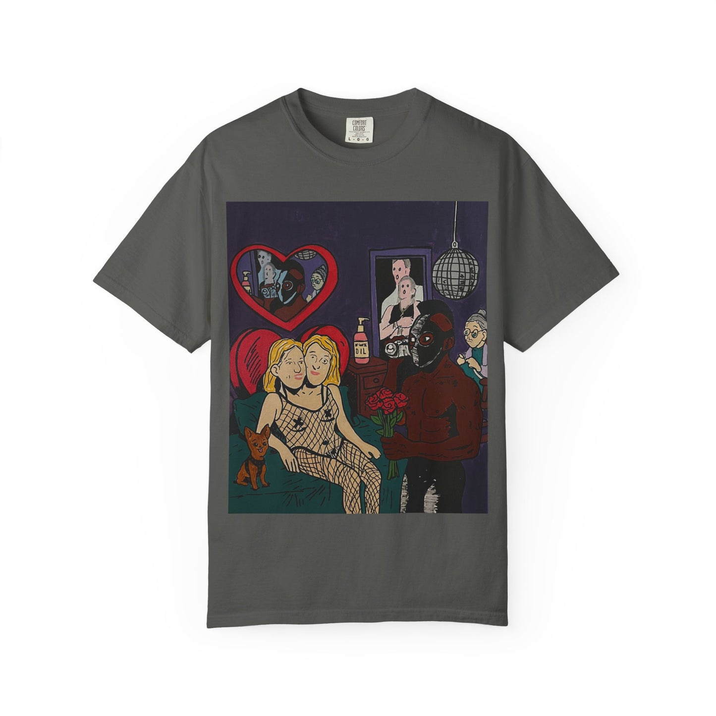 Siamese Freak off Unisex Garment-Dyed T-shirt