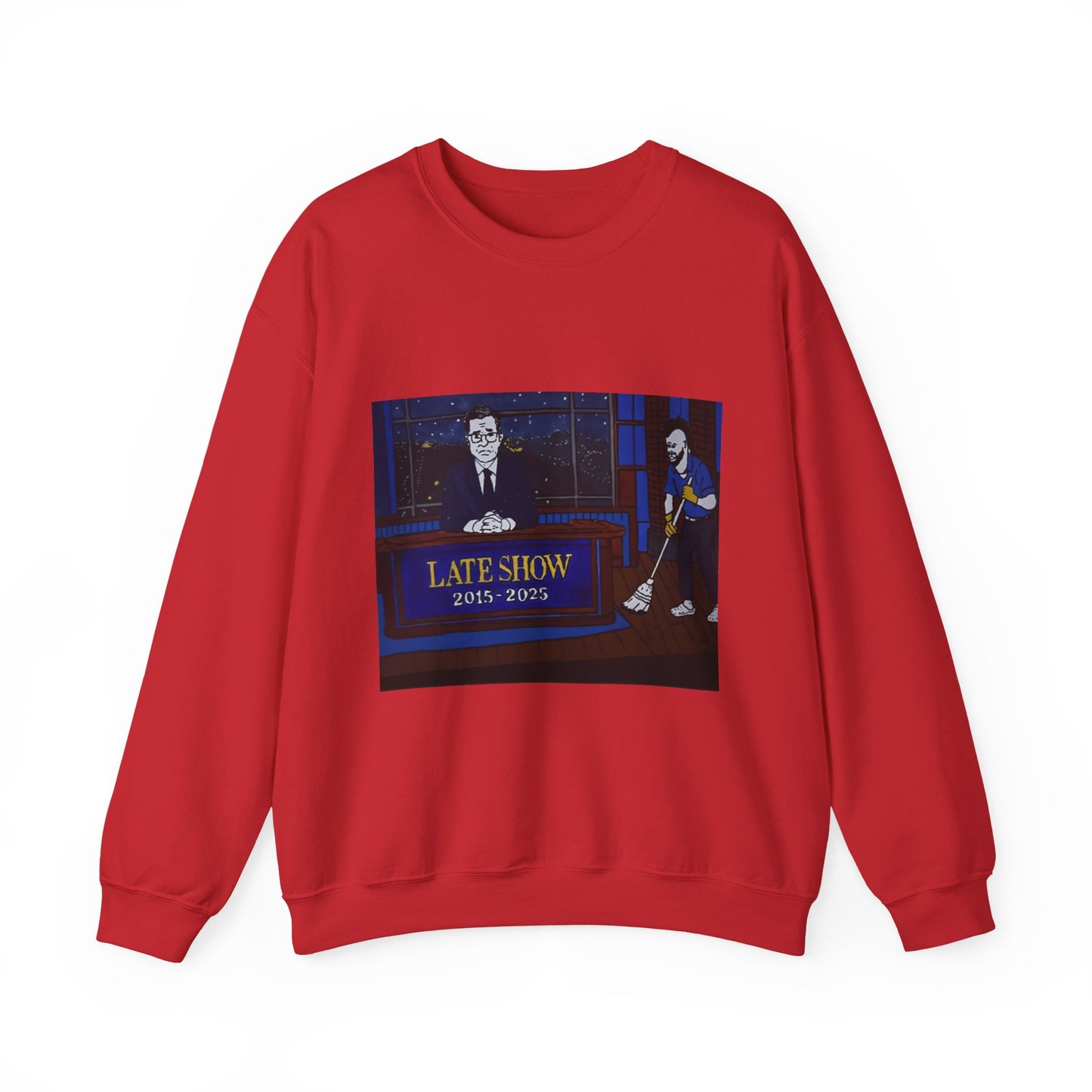 LATE SHOW RIP Unisex Heavy Blend™ Crewneck Sweatshirt