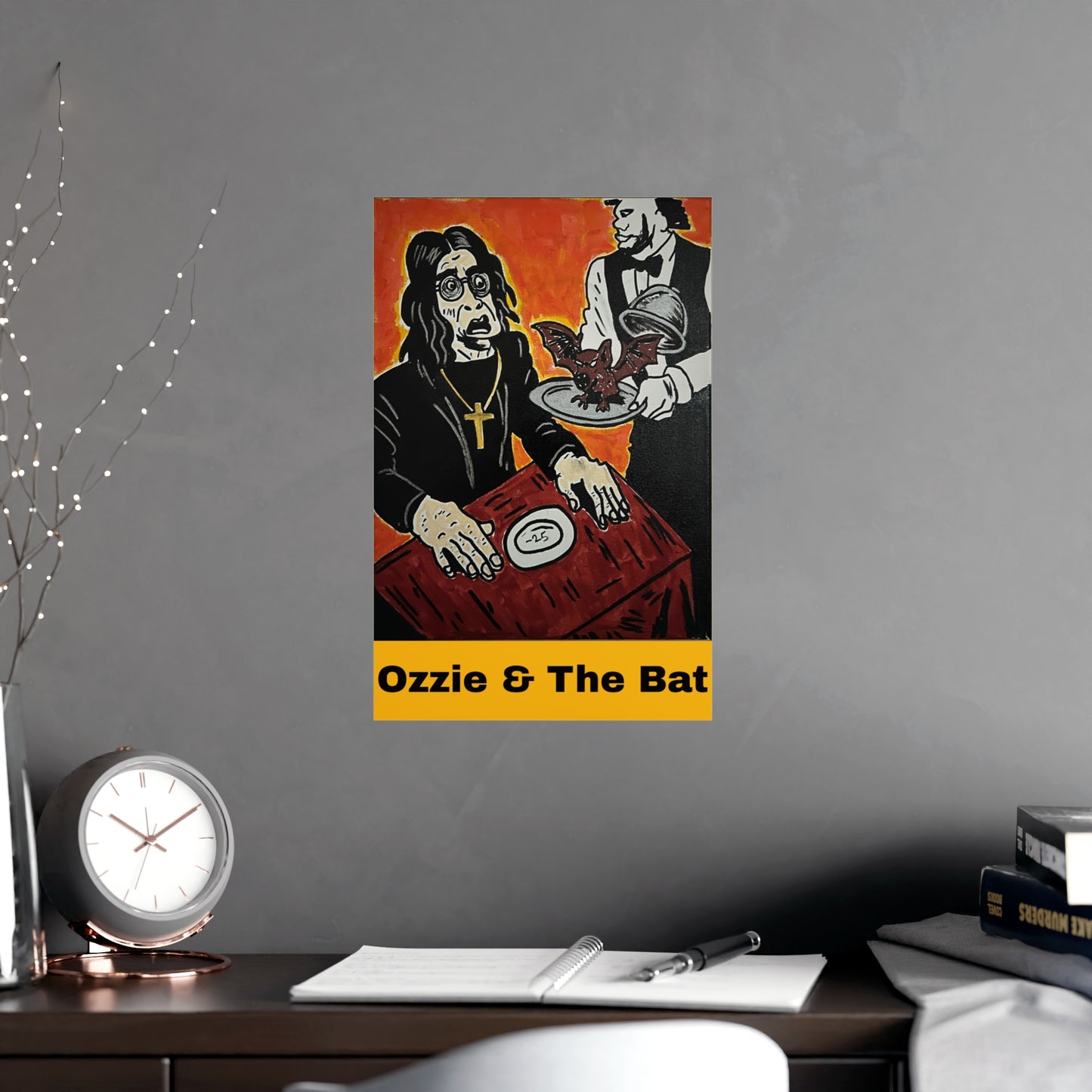 Ozzie Vertical and Horizontal Matte Posters
