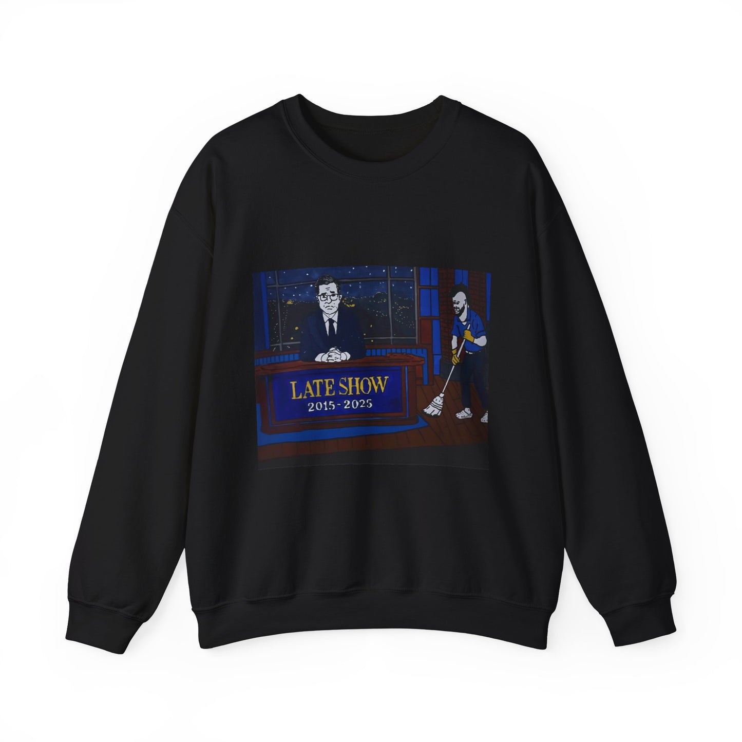 LATE SHOW RIP Unisex Heavy Blend™ Crewneck Sweatshirt