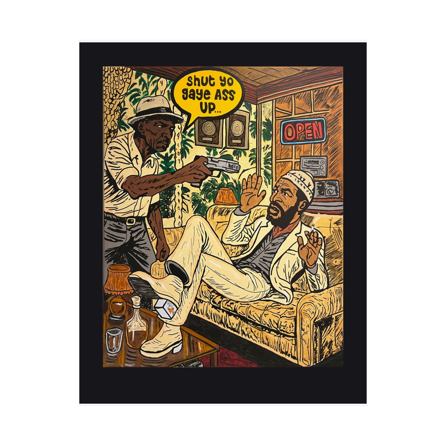 “What’s Going On?” Satin Posters (300gsm)