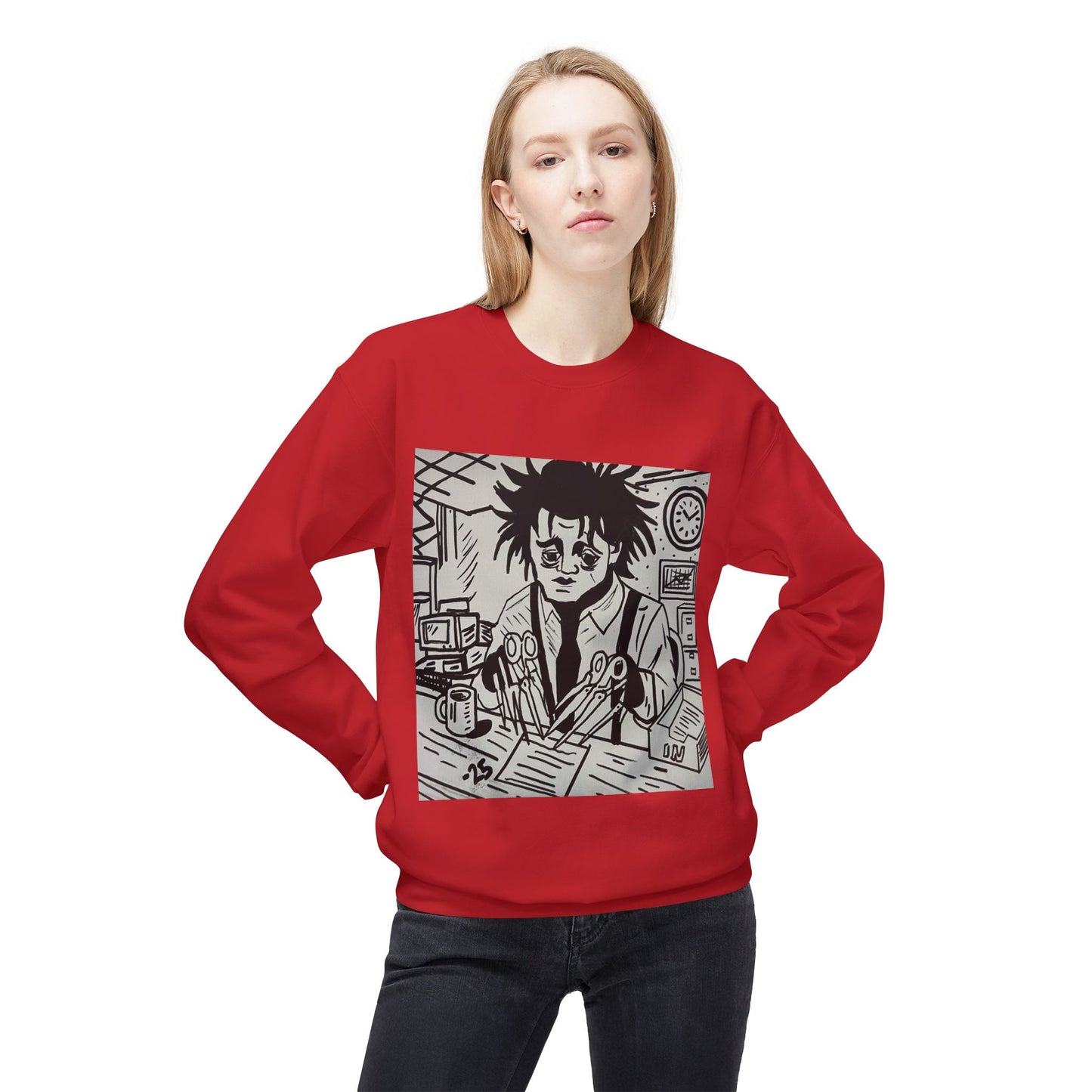 Unisex Midweight Softstyle Fleece Crewneck Sweatshirt